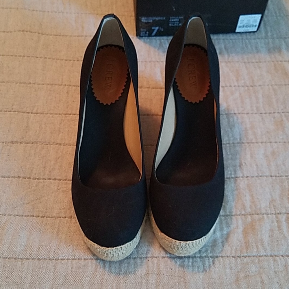 JCrew Seville Espadrille wedges